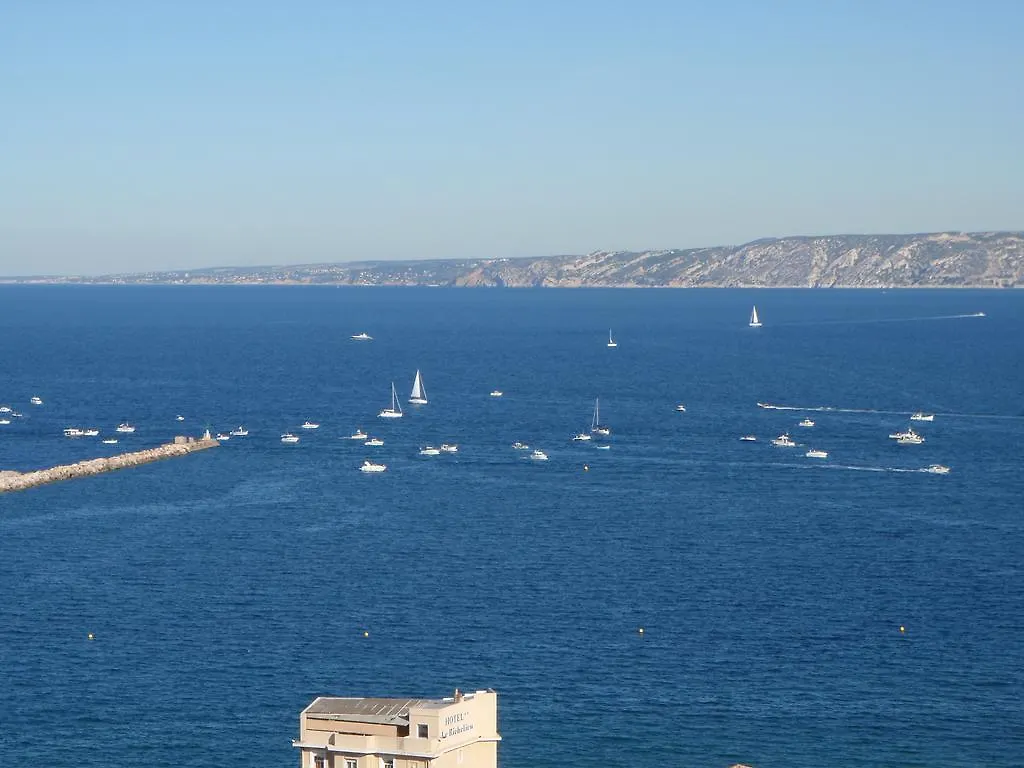 T1 Vue Panoramique Mer & Iles Frioul Marseille 0*,
